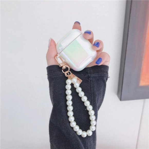 NEW Shell Hard Apple Airpods 1 2 Pro Keychain case - Picture 2 of 6